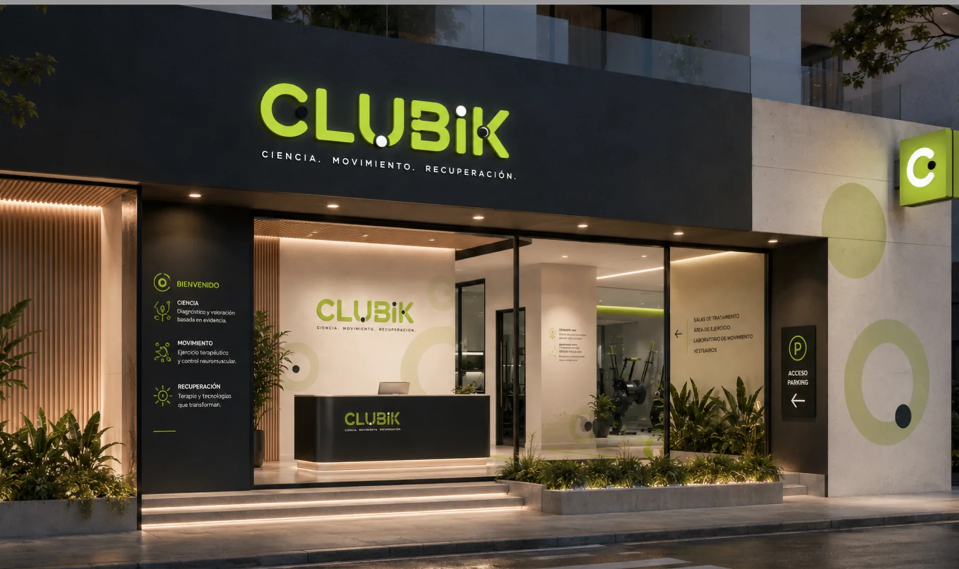 Clubik fachada