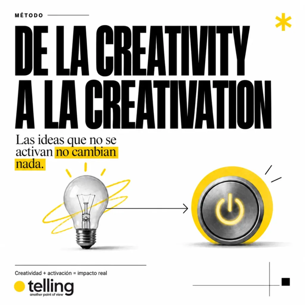 De la creativity a la creativation: las ideas que no se activan no cambian nada
